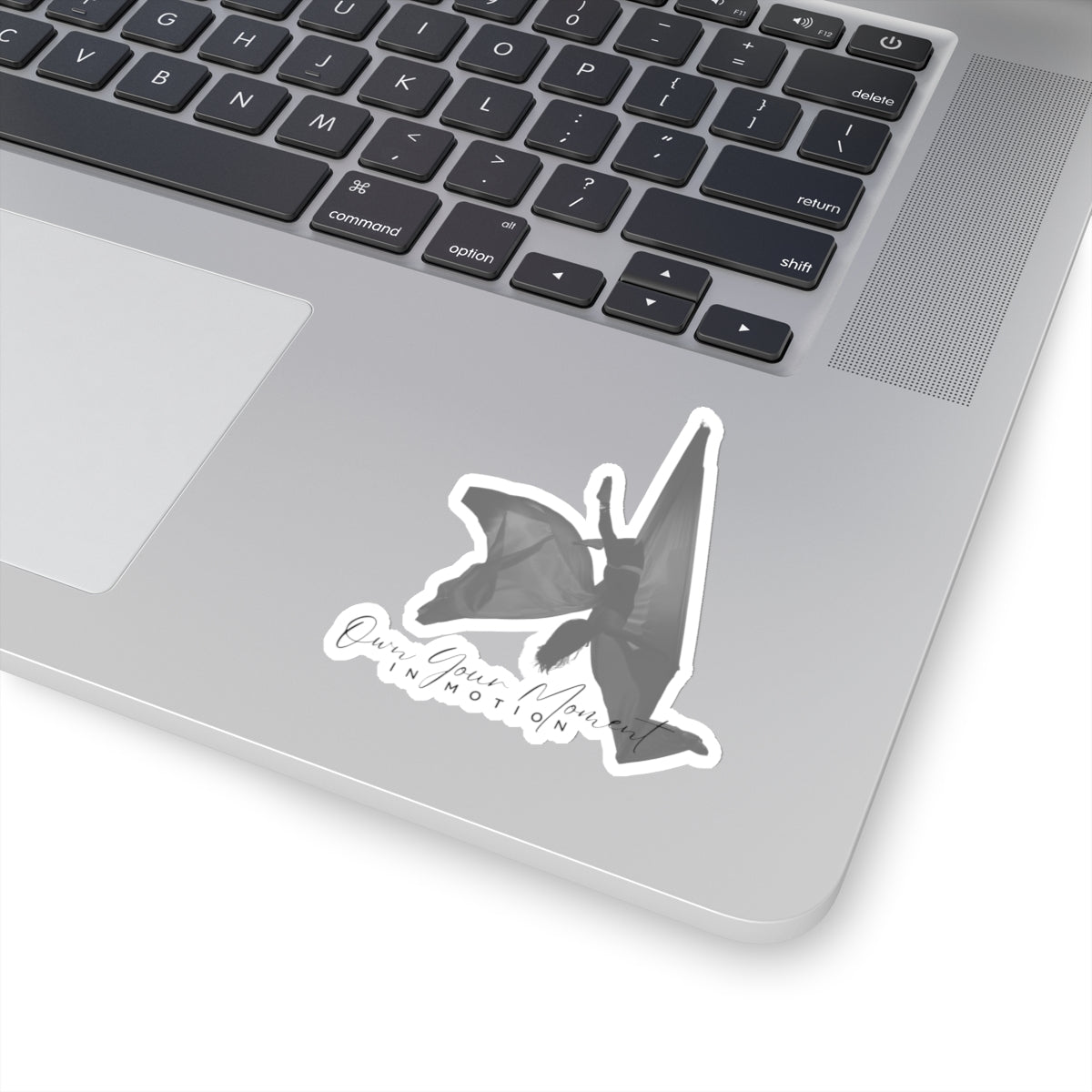"Own Your Moment In Motion" (Silks) Kiss-Cut Sticker