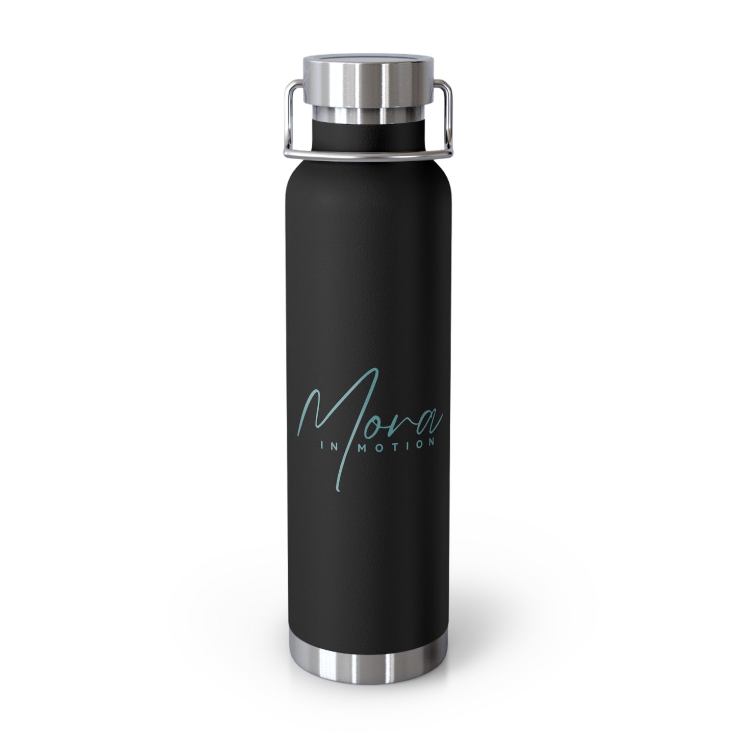 Mora in Motion in Teal Copper Insulated Water Bottle - 22oz