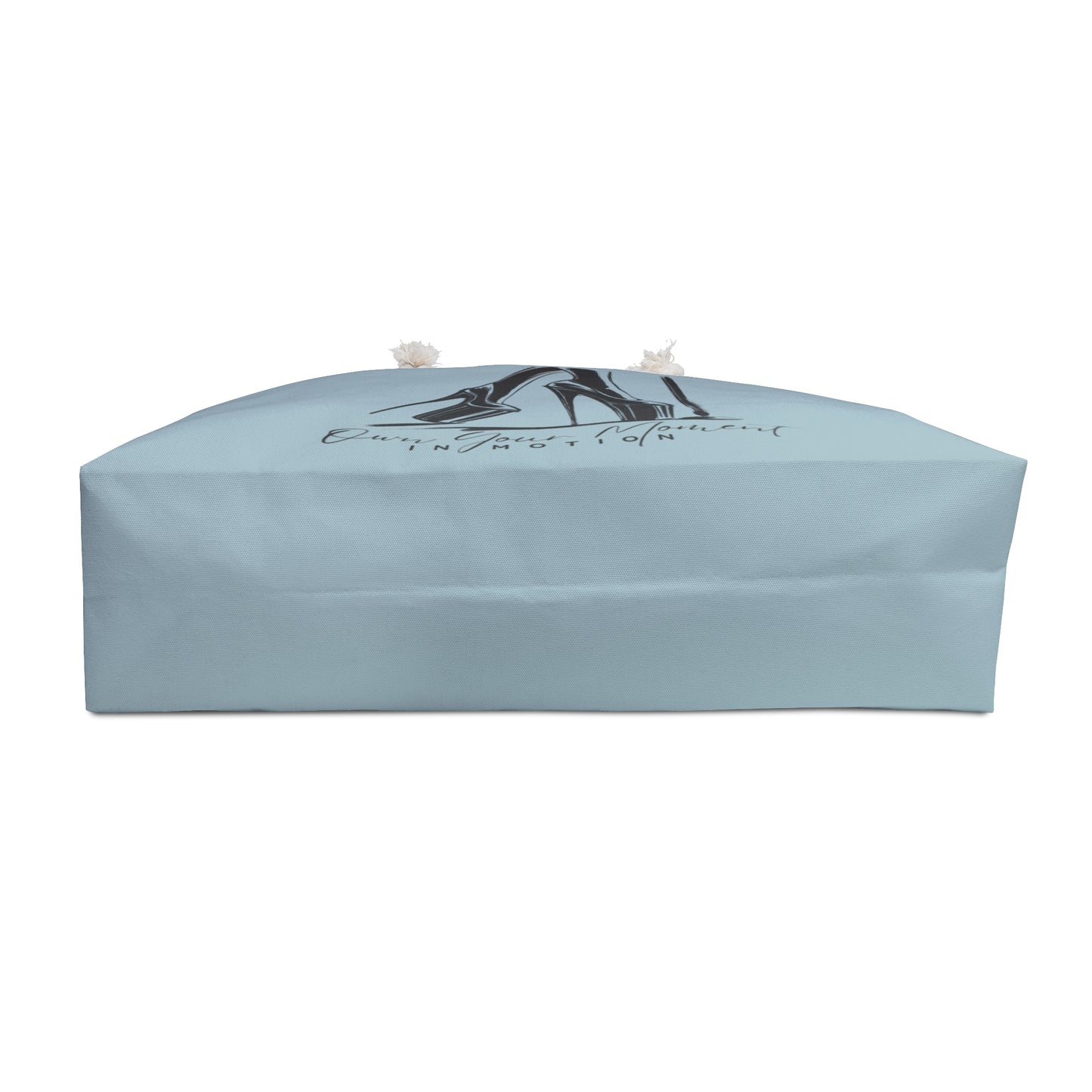 "Mora In Motion- Own Your Moment" Cool Blue Weekender Tote