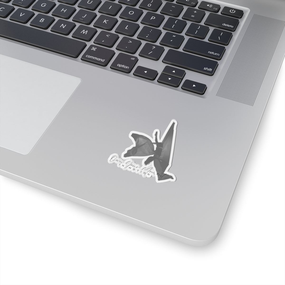 "Own Your Moment In Motion" (Silks) Kiss-Cut Sticker