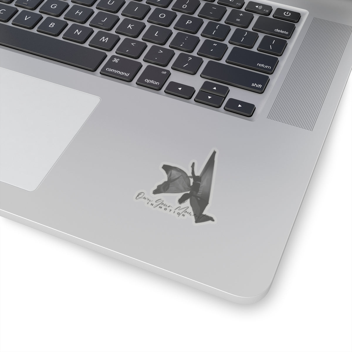 "Own Your Moment In Motion" (Silks) Kiss-Cut Sticker