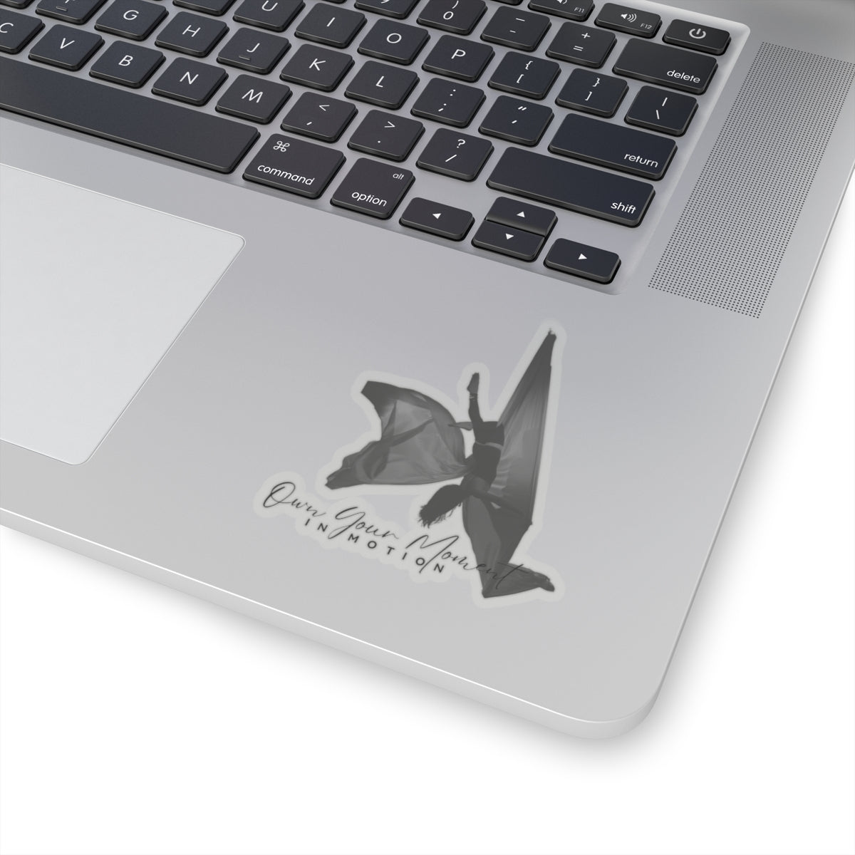 "Own Your Moment In Motion" (Silks) Kiss-Cut Sticker