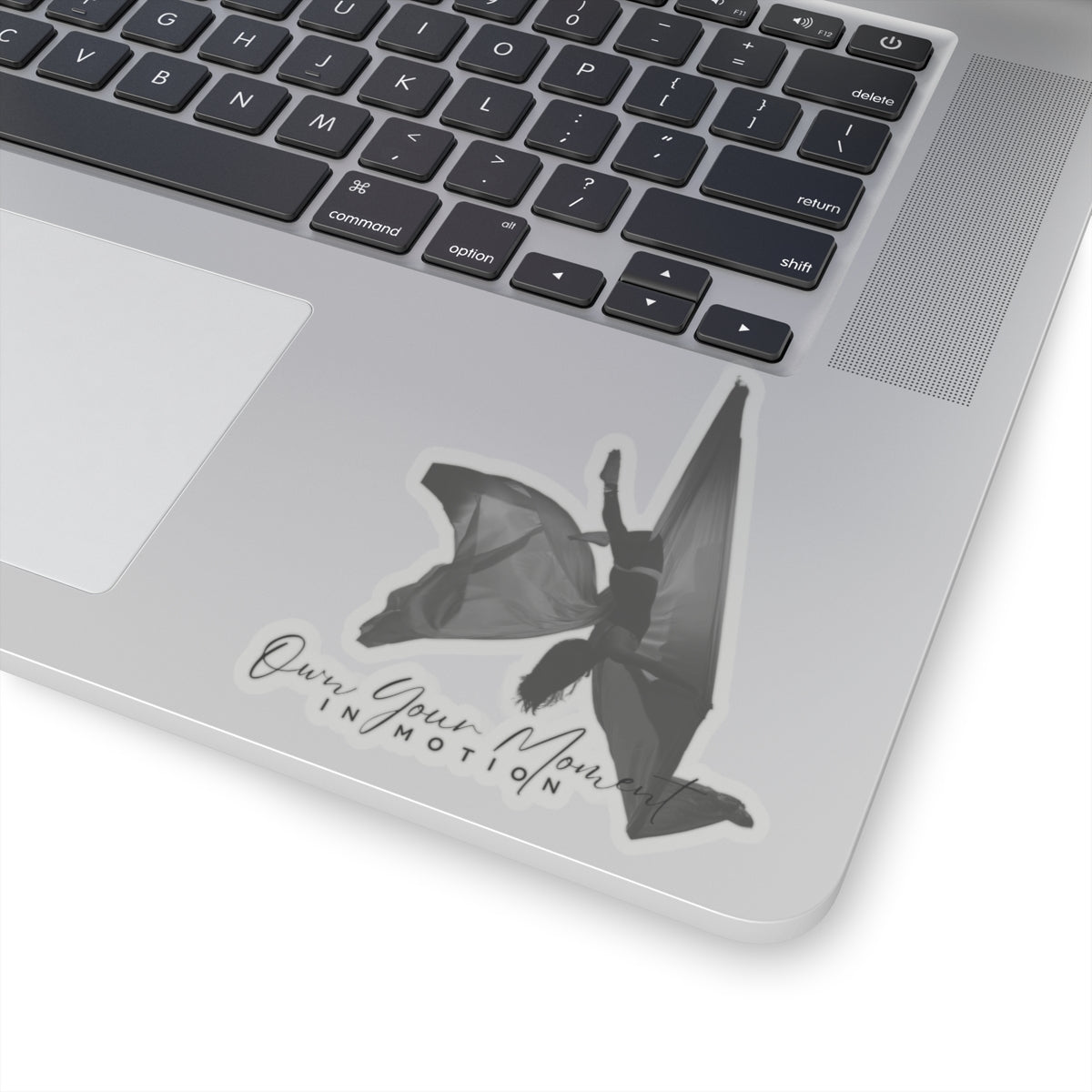 "Own Your Moment In Motion" (Silks) Kiss-Cut Sticker