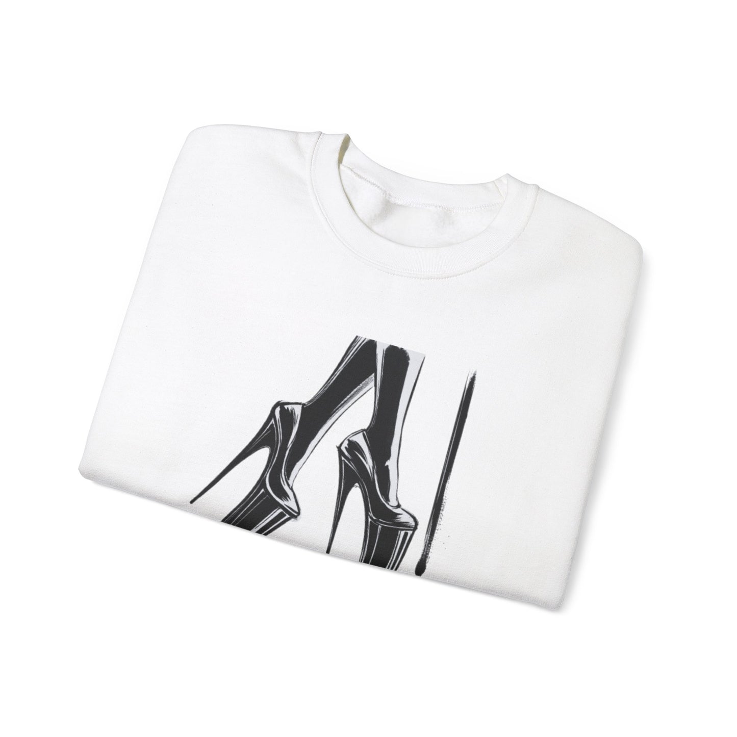 "Own Your Moment In Motion" (Heels) Crewneck Sweatshirt