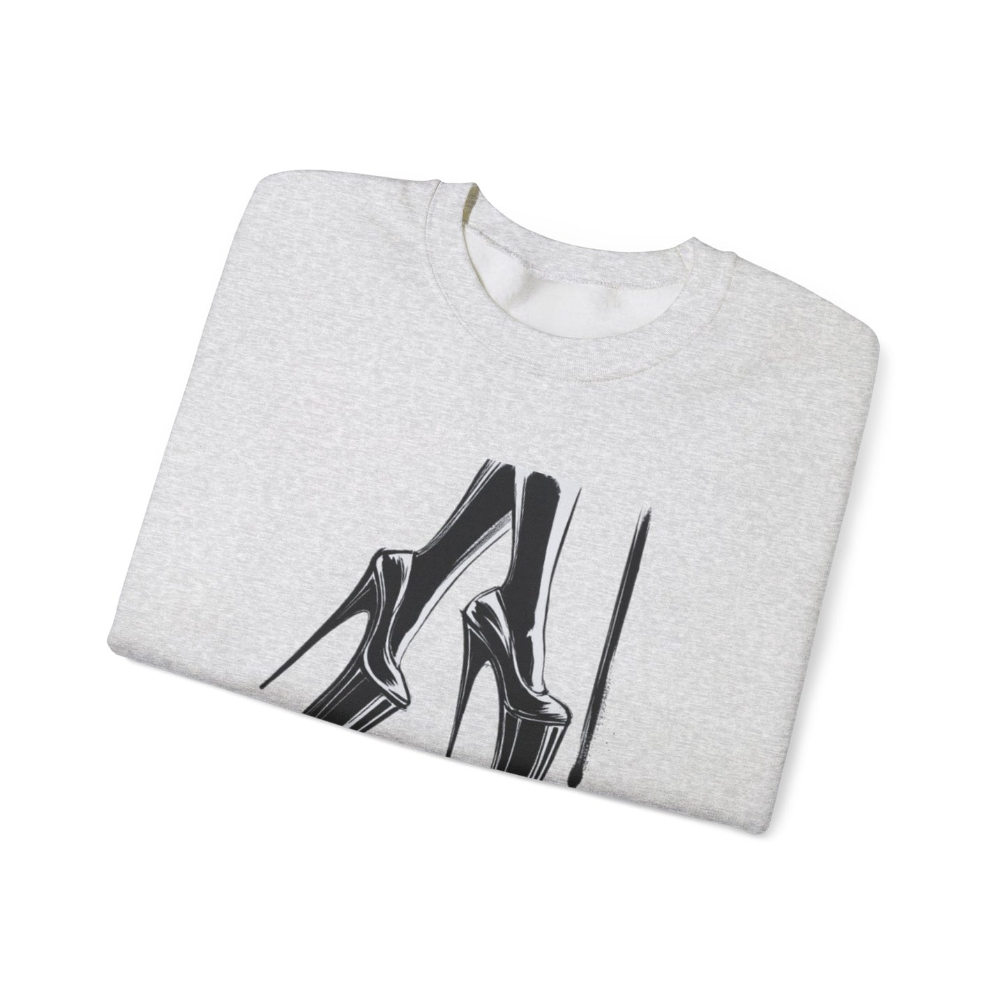 "Own Your Moment In Motion" (Heels) Crewneck Sweatshirt
