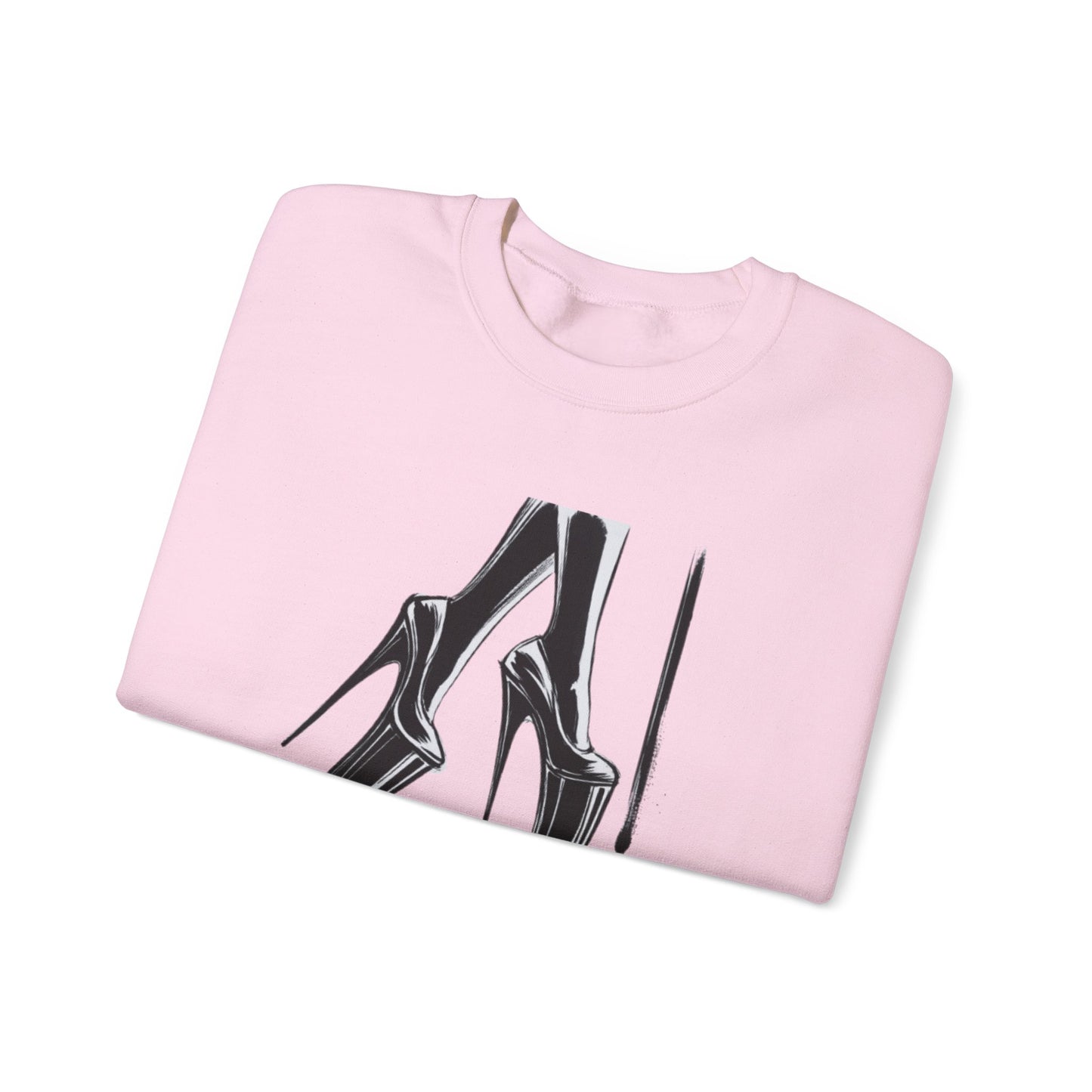 "Own Your Moment In Motion" (Heels) Crewneck Sweatshirt