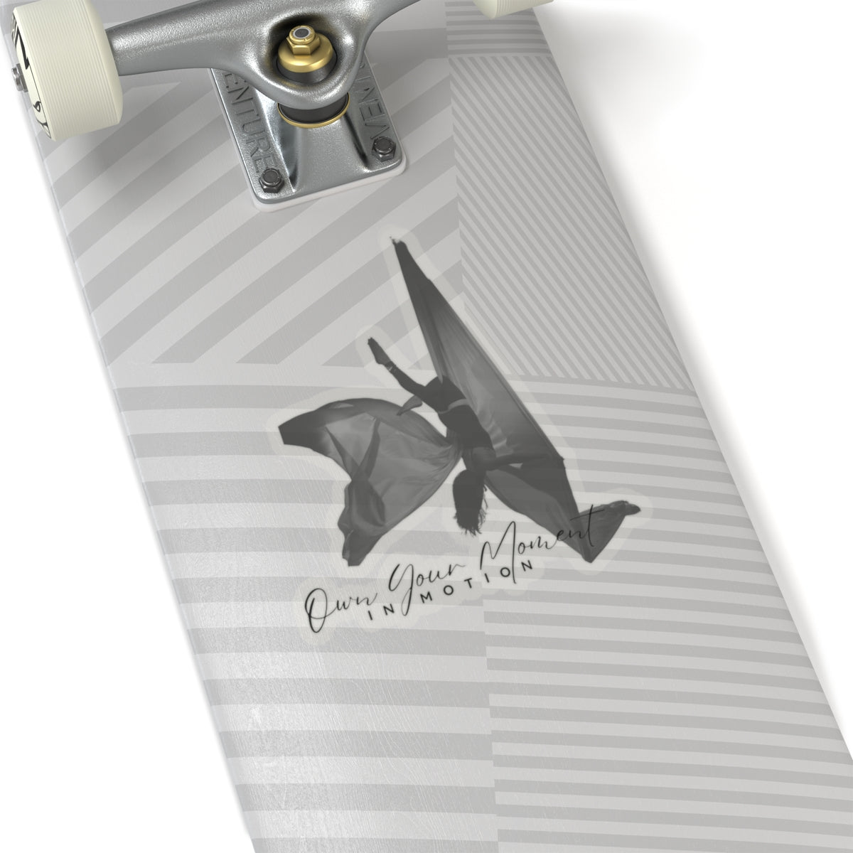 "Own Your Moment In Motion" (Silks) Kiss-Cut Sticker