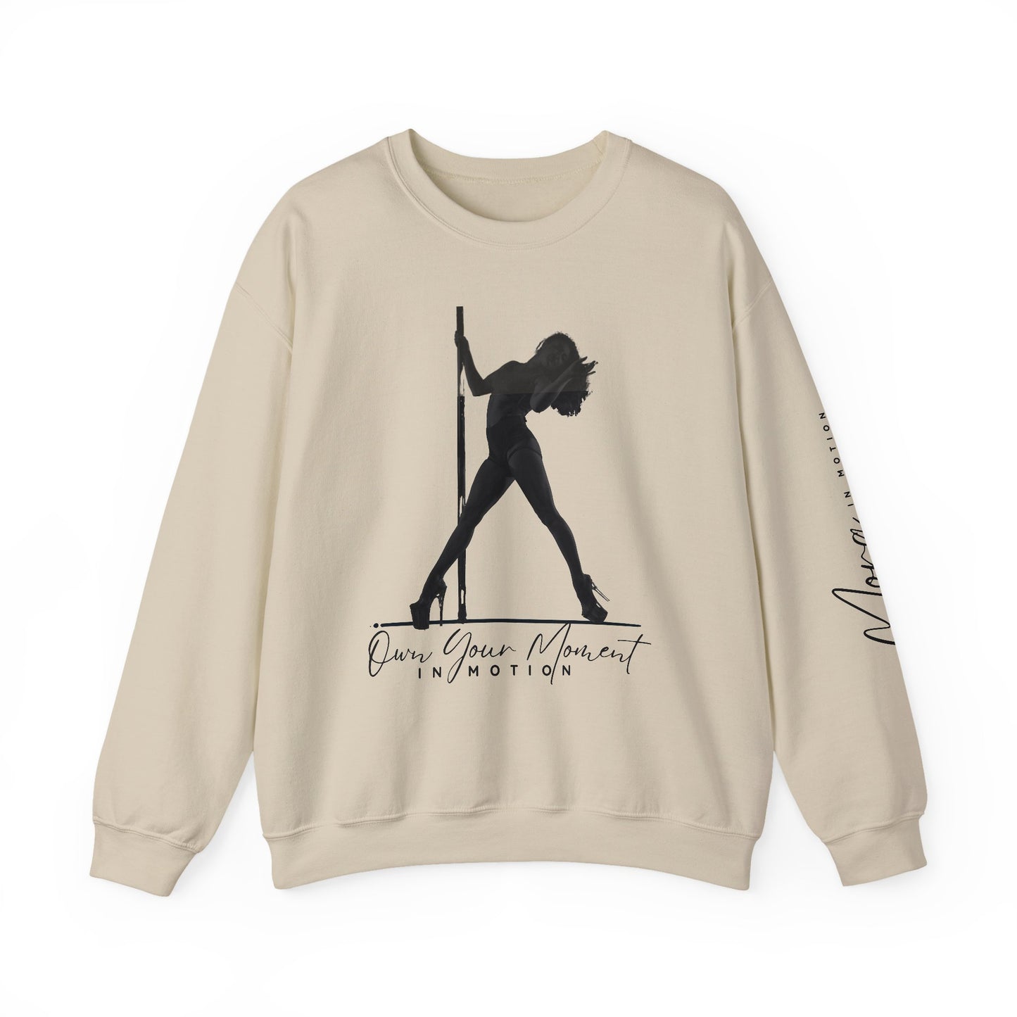 "Own Your Moment In Motion" (Pole) Crewneck Sweatshirt