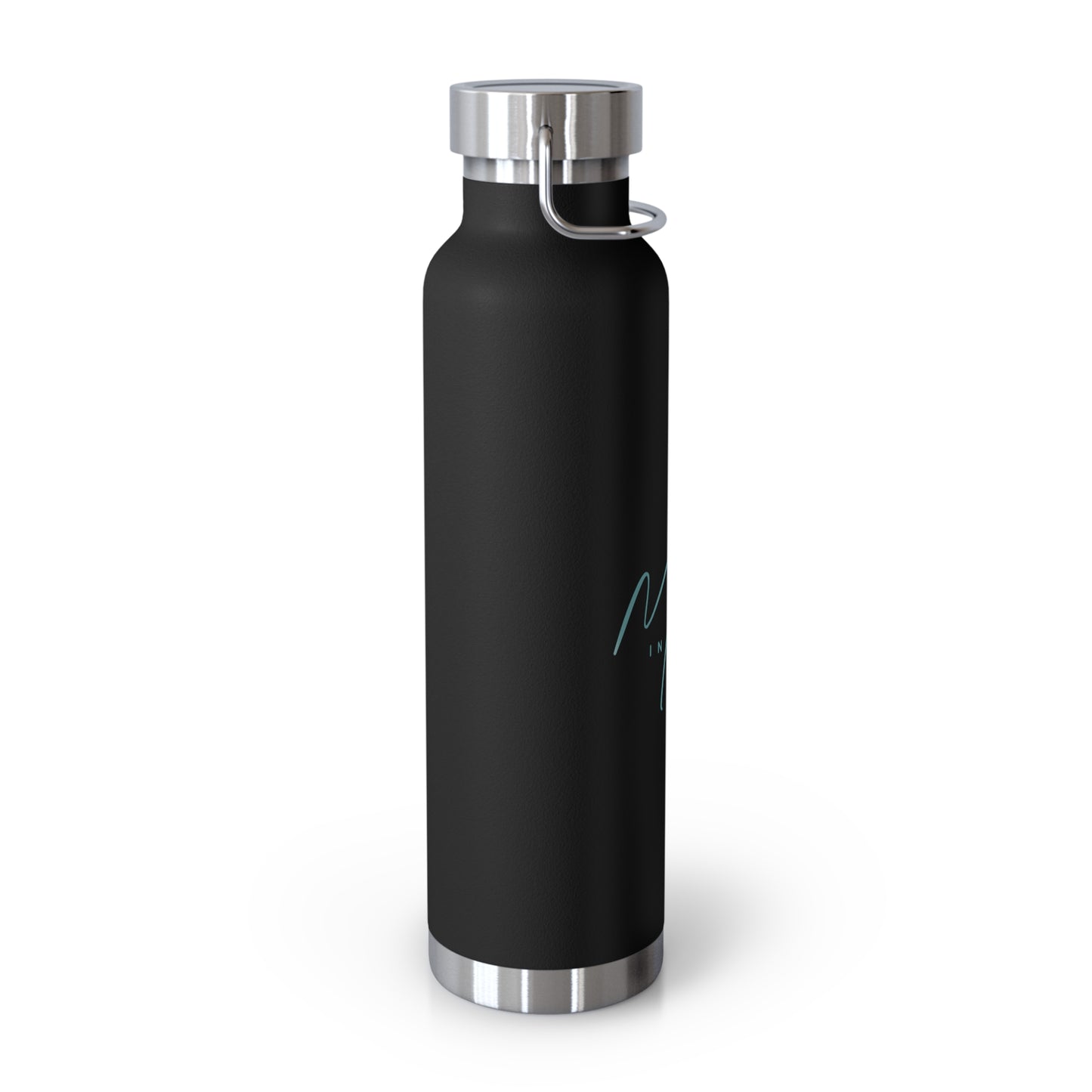 Mora in Motion in Teal Copper Insulated Water Bottle - 22oz