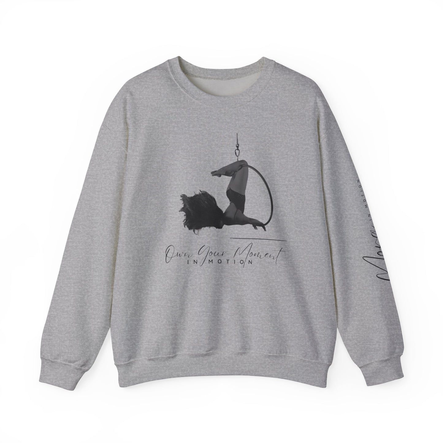 "Own Your Moment In Motion" (Lyra) Crewneck Sweatshirt