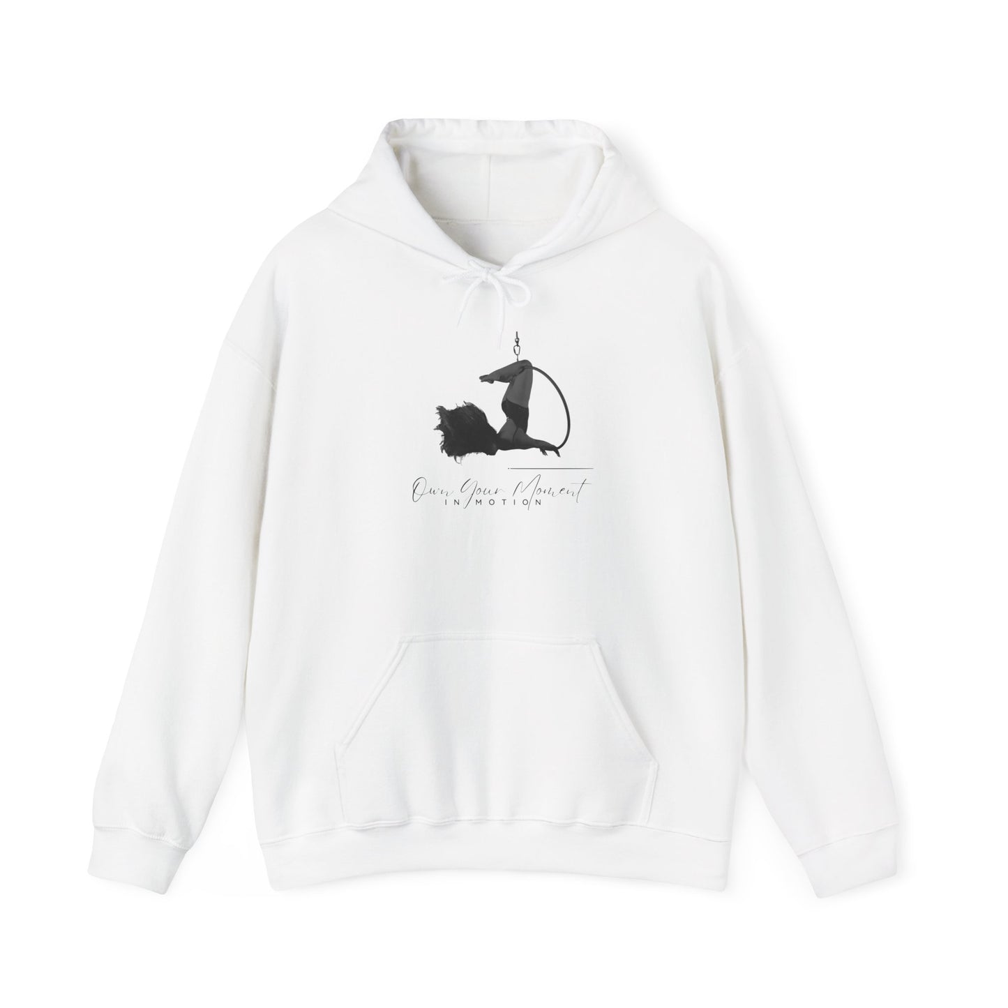 "Own Your Moment in Motion" (Lyra) -Unisex Heavy Blend™ Hooded Sweatshirt