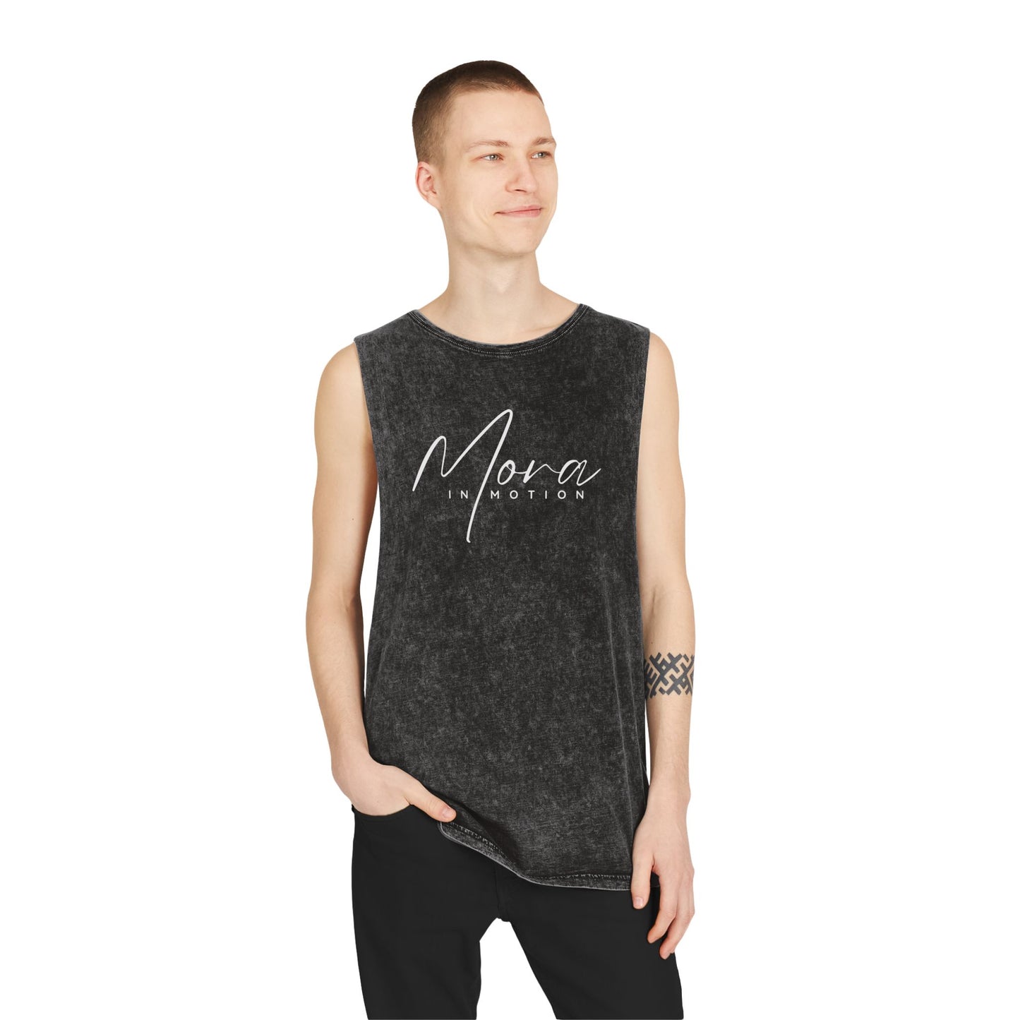 Mora In Motion Unisex Stonewash Tank Top