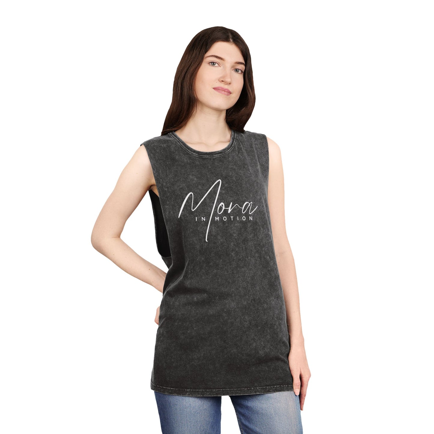 Mora In Motion Unisex Stonewash Tank Top