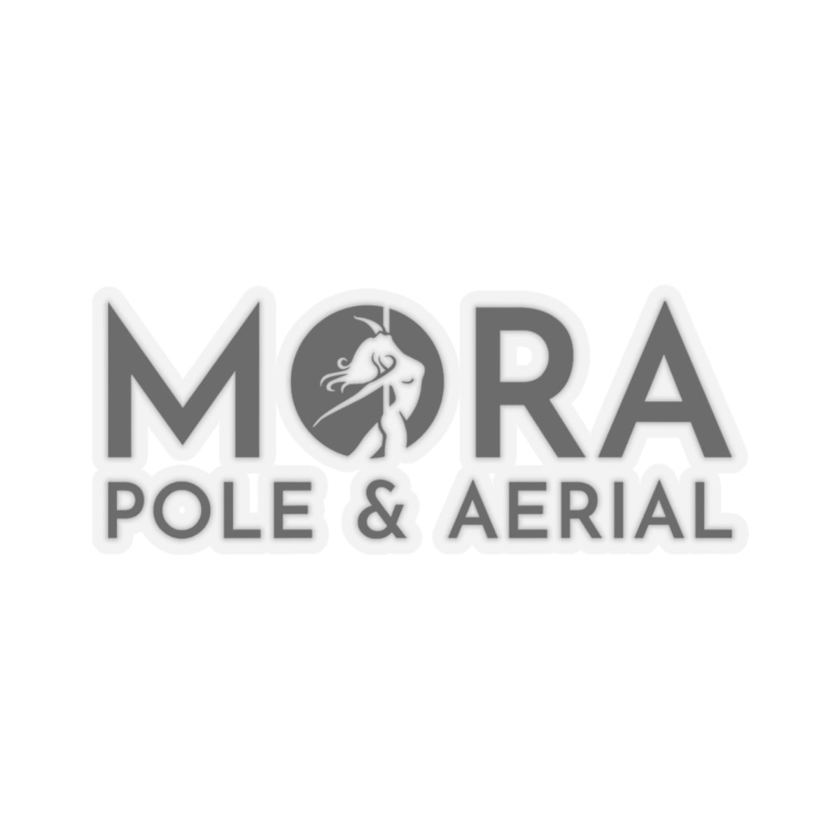 "Mora Pole & Aerial" (Heels) Kiss-Cut Stickers